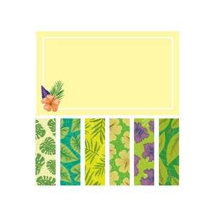 KIT NOTAS AUTOADESIVOS HOLIC TROP 7X20FLS TRIS