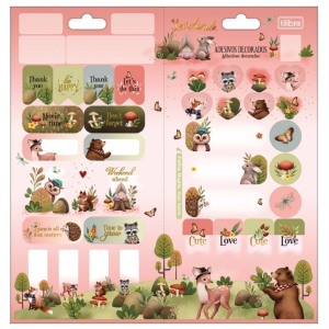 ADESIVO DECORADO DUPLO LOVELAND TILIBRA