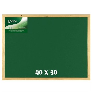 QUADRO NEGRO ESCOLAR 40X30 SOUZA